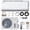 9,000BTU 220V, 18.5 SEER2, variant on Jocisland Mini Split Air Conditioner and Heater, 36,000 Btu, SEER2 18, 220V Inverter Energy-Efficient AC with Self-Cleaning, Cools up to 2500 Sq.ft.