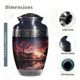 thumbnail image 2 of KARYLIZ White House Cremation Large Urn For Human Ashes Woman Large Urn For Adult Man 10 Inch, 2 of 2