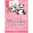thumbnail image 1 of Marianne Design: Collectables Die Set - Eline's Panda & Bear, 1 of 6