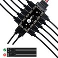 thumbnail image 5 of Argb Hub, CTRICALVER 1 to 11 Ports ARGB HUB 5V 3Pin RGB Splitter Hub with SATA/IDE Port (2pcs), 5 of 5