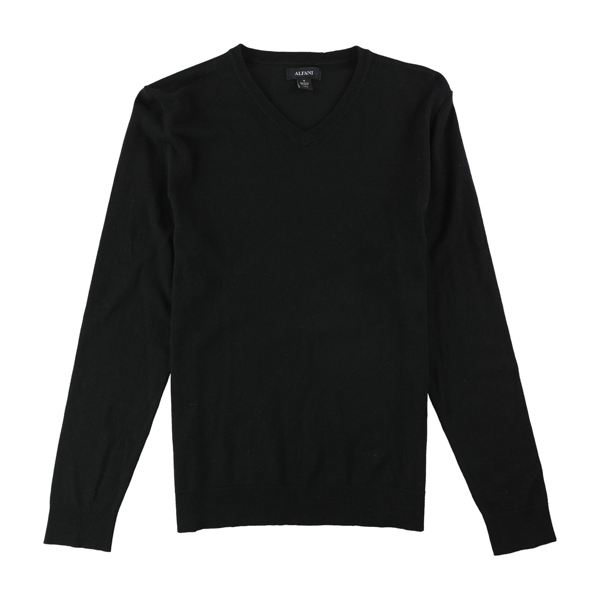 Alfani Mens Knit Pullover Sweater, Black, Medium - Walmart.com