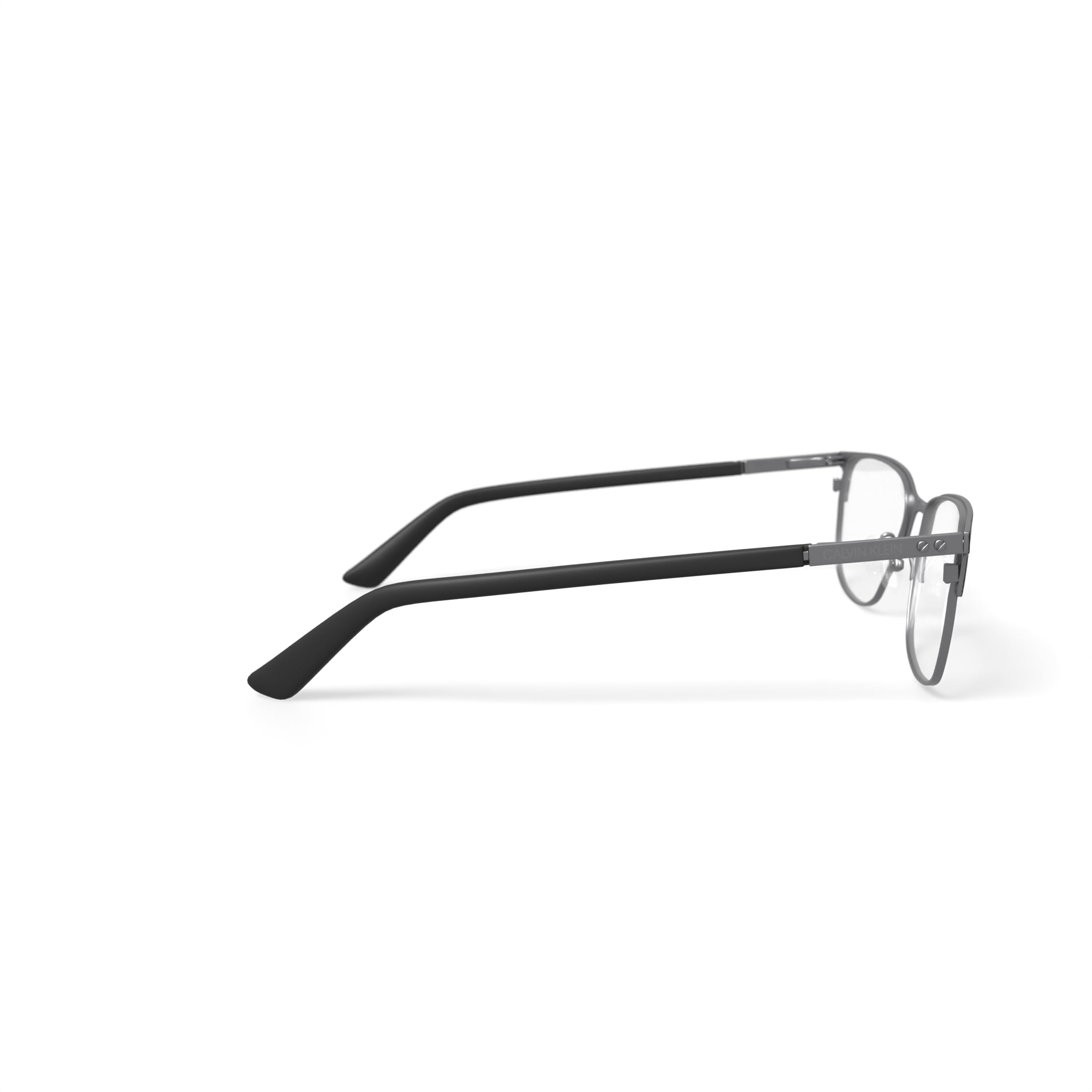 Calvin Klein Men's CK19312G Prescription Eyeglasses with Case, Matte Grey