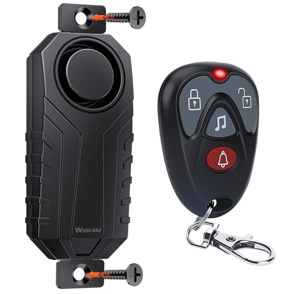 Alarma de coche WSDCAM para remolque, antirrobo, 113 dB, IP65, control remoto, 40 m