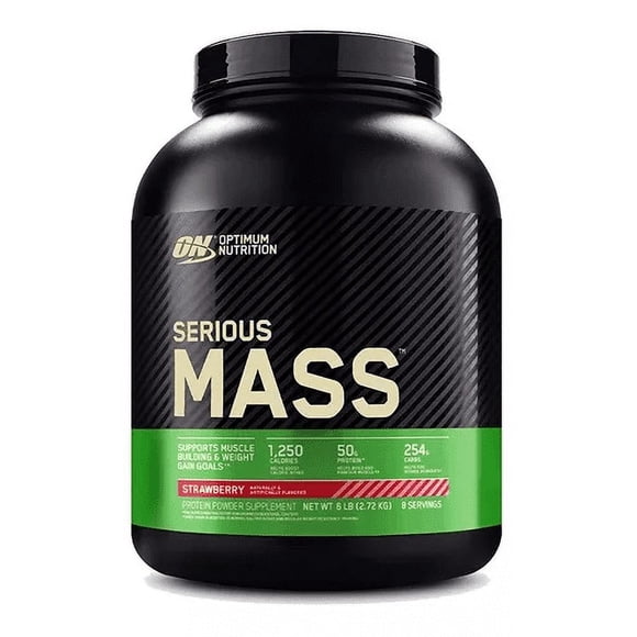 OPTIMUM NUTRITION ON SERIOUS MASS 6 LBS FRESA