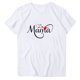 thumbnail image 1 of Camisetas de Manga Corta para las Mujeres Impreso Cuello Redondo Suelto Camiseta, Casual Cuatro Estaciones Blusa para el Hogar, 1 of 4