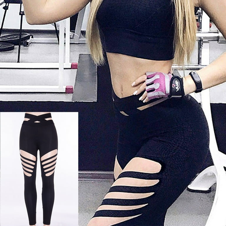 Leggings Ripped Holes  Leggings are not pants, Black legging pants, Black  yoga pants