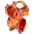thumbnail image 1 of Potencia ultraligera para MTB de 31,8 x 35 mm, potencia para manillar de bicicleta de aluminio rojo y dorado para un rendimiento mejorado, 1 of 8