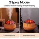 thumbnail image 3 of 300ml Bonfire Humidifier USB Noiseless Flame Essential Diffuser Auto-Off for Home Office Gym Light, 3 of 5