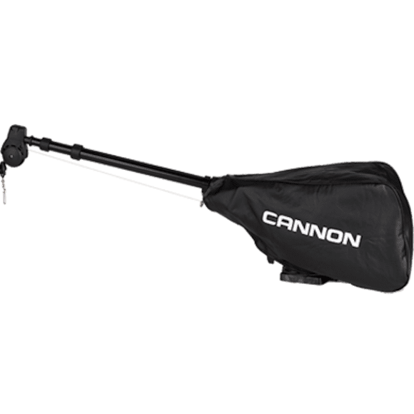 Cannon Downrigger Protective Cover 1903030 Compatible With All Cannon Downriggers; Hook And Loop Closure; Black; Non-Abrasive Backing