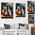 thumbnail image 4 of Designart "Orange And Green Soulful Ceramic Vase II" Boho Pottery Wall Decor, 4 of 5