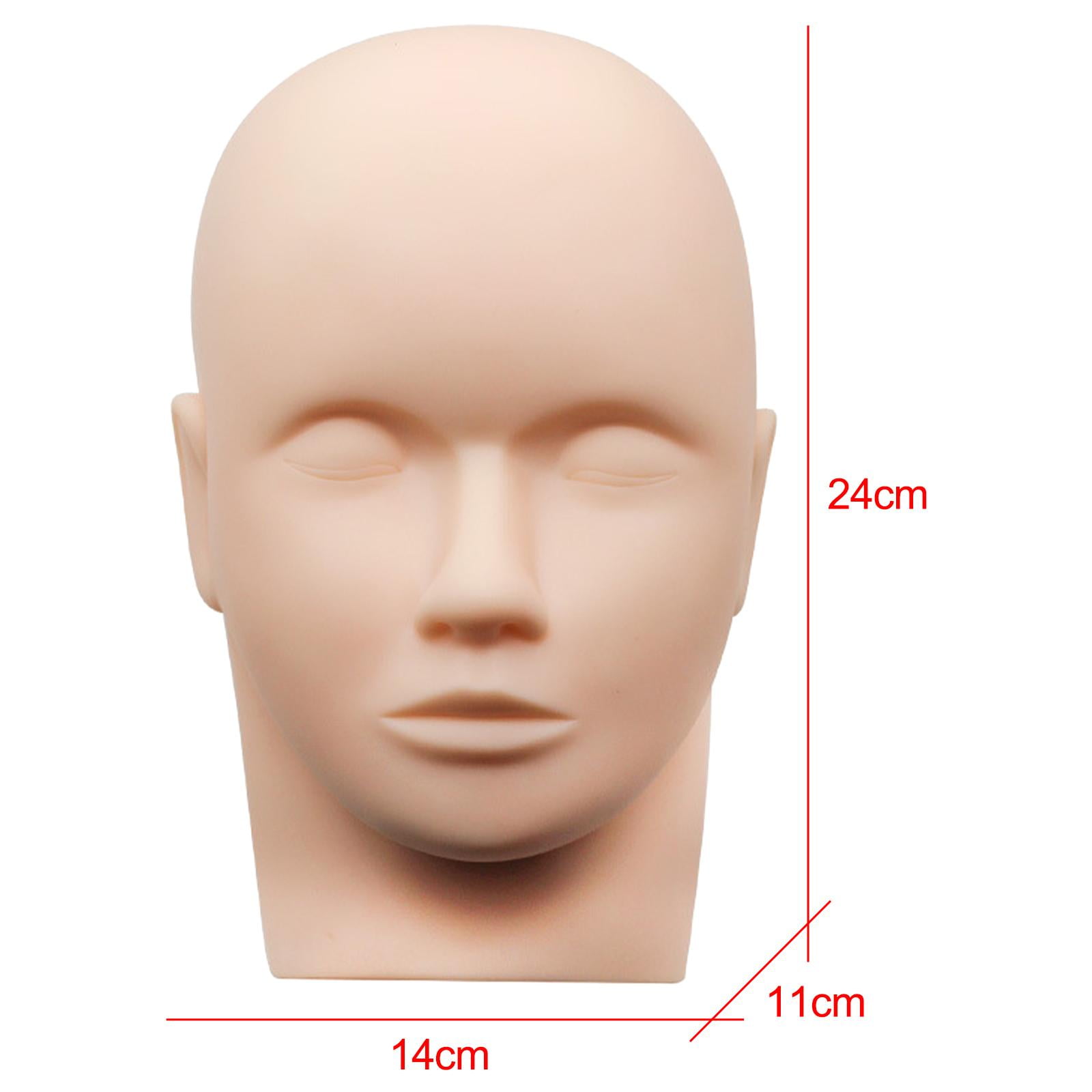 Head, Silic Practice Makeup Head, Head, Training Heads Manikin