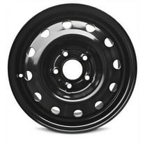 Wheel Rim for 2015-2018 Chevrolet City Express 15 in Black Steel Rim Direct Fit