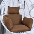 thumbnail image 6 of CJC Hanging Chair Cushion, Swing Egg Chair Cushion, Thicken Patio Hanging Egg Chair Pad, Removable and Washable Basket Chair Seat, 6 Colors, 6 of 9
