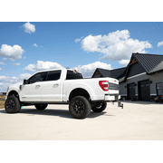 GEN-Y GH-924 MEGA-DUTY Adjustable 6 Offset Drop Hitch with GH-061 Dual-Ball, GH-062 Pintle Lock for 2.5 Receiver - 21,000 LB Towing Capacity - 3,000 LB Tongue Weight