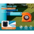 thumbnail image 2 of Jocisland Commercial Bounce House, Inflatable Bouncer with Air Blower, Outdoor Bouncy Castle with 100% PVC Material for Kids 3-12 (252×107.9×157.5IN), 2 of 8