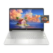 New HP 15.6" FHD Business Laptop, AMD Ryzen 5 5500U(Beats i7-1165G7), 32GB RAM, 1TB SSD, AMD Radeon Graphics, Webcam, USB-A&C, Wi-Fi, Fast Charge, Thin & Portable, Windows 11 Home