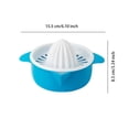 thumbnail image 4 of Advancent Exprimidor Manual de plástico, exprimidor lavable desmontable, cocina para el hogar, vino, Club, restaurante, dormitorio, accesorios para Cocina y Comedor Azul Advancent HA064373-01, 4 of 6