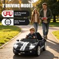 thumbnail image 2 of Xuanlur 12V Power Ride on Toys for Toddlers, Licensed Ford GT Ride on Cars for Kids, Kid Electric Car, Aged 1-5Y, 3 Speed, Black, 2 of 8