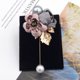 thumbnail image 1 of Broche de flor de tela de perla de arte de tela para mujer (1 pieza) ShuxiuWang 8390612458682, 1 of 1