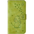 thumbnail image 1 of Funda para iPhone 12 Pro/iPhone 12, diseño de elefante y corazón con ranura para tarjetas, soporte plegable, tapa magnética, compatible con iPhone 12, 1 of 5