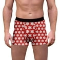 thumbnail image 1 of 2xl Underwear for Men Men under Garments Fruit Briefs Try Underwear Freaky Print Mid Rise Briefs Soft Comfortable Breathable Stretch Fit Holiday Themed For Daily Wear Red M, 1 of 4