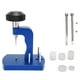 thumbnail image 1 of Banco de apertura de caja trasera de reloj, herramienta profesional de reparación de relojes resistente al desgaste de acero inoxidable, color azul, 1 of 10