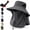 Grey, variant on UV Protection Outdoor Fisherman's Hat with Detachable Mesh Face Mask Wide Brim Neck Flap Sun Fishing Hat Mens Women