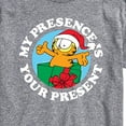thumbnail image 3 of Garfield - My Presence Is Your Present Christmas - Men's Short Sleeve Graphic T-Shirt, 3 of 5