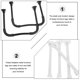 thumbnail image 2 of GOOHOCHY 1 juego de patas de mesa en forma de U, patas de mesa de metal para mesas de estudio, camas, mesas y mesas para portátiles., 2 of 8