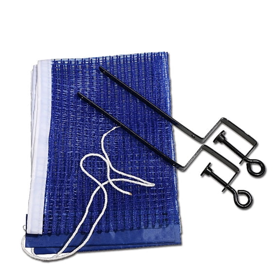 Zorvai Table Tennis Net with Metal Bracket Pingpong Meshs Net Clip for Training Playing