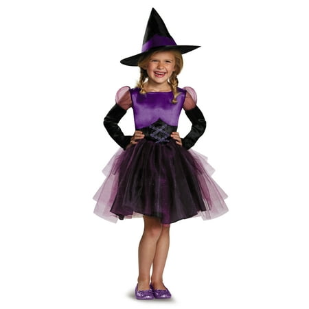 Toddler Purple Witch Tutu Costume by Disguise