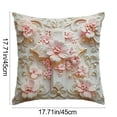 thumbnail image 3 of Cheapark 18x18 Inches Easter Bunny Print Pillow Cover, 3 of 7