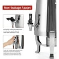 thumbnail image 6 of GOGRANT Hot Beverage Dispenser, 13L/3.5 Gal Stainless Steel Coffee Urn Chafer With Fuel Tray, Hot Drinks Dispenser for Milk Coffee Tea Water Juice, Silver, 6 of 7