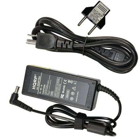 

HQRP 19V AC Adapter for LG PA-1650-68 PS-AB-L101A PA-1650-64 EADP-40LB LITE-ON TECHNOLOGY Monitor LED LCD HDTV TV Power Supply Cord Adaptor + Euro Plug Adapter