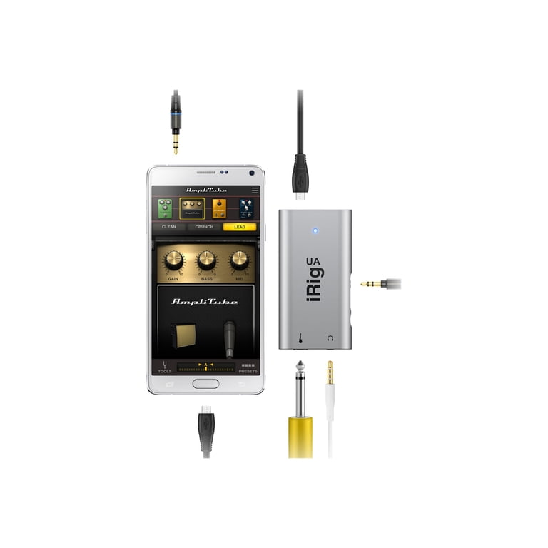 ギター IK MULTIMEDIA iRig UA IK Multimedia iRig UA - Musical instrument interface adapter for