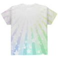 thumbnail image 2 of My Spirit Animal Narwhal Unicorn Of The Sea Pastel All Over Youth T Shirt Multi YSM, 2 of 2