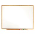 thumbnail image 1 of Pizarra Mixta Blanca y Corcho Quartet S573 Melamina Marco Madera 36x24 Pulgadas, 1 of 3