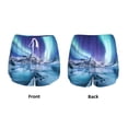 thumbnail image 3 of Salouo Night At Lake Aurora 1 Print Women's 2 in 1 Running Shorts Double-Layer Shorts Athletic Workout Gym Yoga Shorts Running Shorts for Women-X-Large, 3 of 7