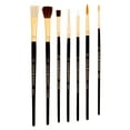 thumbnail image 3 of Daler-Rowney Simply Natural Hair Artist's Brush Set, 7 Piece, 3 of 6