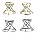 thumbnail image 1 of Soporte de exhibición de 4 piezas para soporte de rocas de racimo piedras, 1 of 6