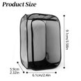 thumbnail image 3 of Butterfly Habitat Cage Terrarium Clear Mesh Enclosure,1 Foldable Mesh Insect Cage, 3 of 8
