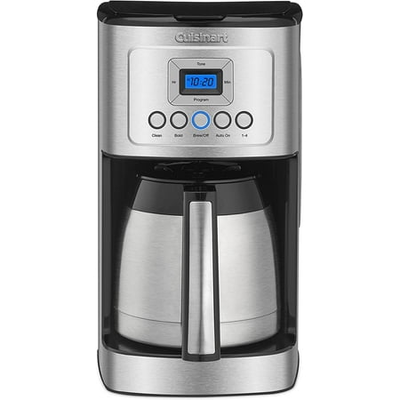 

LATSKGNT DCC-3400P1 12-Cup Programmable Coffeemaker with Thermal Carafe Stainless Steel