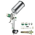 thumbnail image 1 of HVLP Gravity Feed Spray Gun with 1.4/1.7/2.5mm Nozzles for Auto Paint Car Primer, 1 of 11