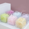 thumbnail image 5 of Multicolored Raffia Paper Shreds & Strands Shredded Crinkle Confetti for DIY Gift Wrapping & Basket Filling, 0.11lb, 5 of 8