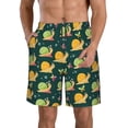 thumbnail image 1 of Fotbe Snails And Butterfies Trajes de Baño Estampados para Hombre, Shorts de Verano de Secado Rápido, Ropa de Playa, Bañadores-Small, 1 of 6