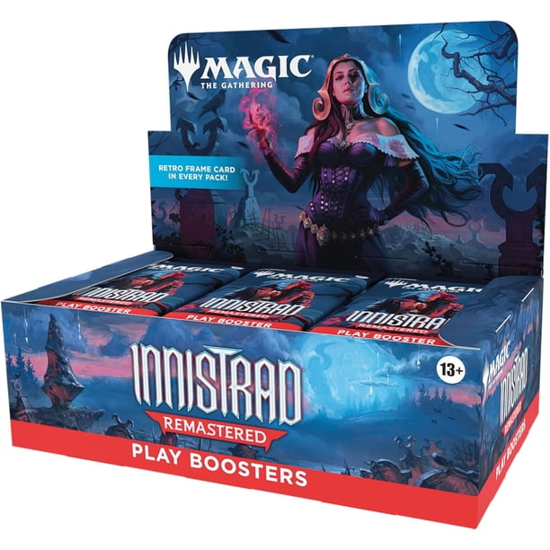 magic the gathering innistrad remastered play booster box TCG: Collector special card treatments Innistrad Remastered - Play Booster
