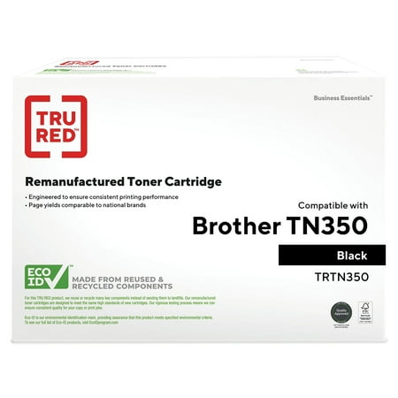 Staples Remanufactured Laser Toner Cartridge Brother TN350 (TN-350) Black 791288