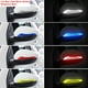 thumbnail image 5 of Sidaley 2 piezas de adhesivo para espejo retrovisor de coche, tira de cristal retrovisor de advertencia, cinta de conducción nocturna, Type1 NO1, 5 of 6
