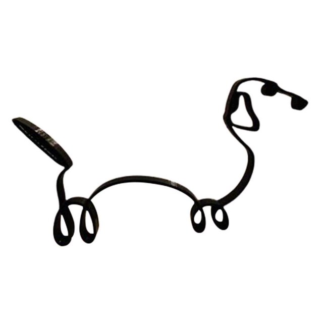 Kearding Escultura de arte minimalista para perros, línea abstracta de perro, arte de pared minimalista, adornos de arte moderno para decoración del Decoración del hogar Numero 5 Kearding HA042874-05