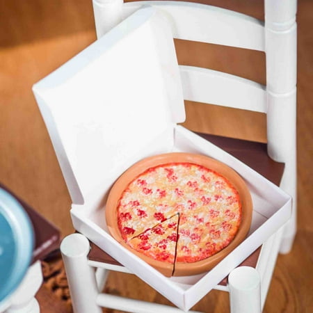The Queen's Treasures 18 Inch Doll Food Kitchen Accessories, Cheese Pizza With Slice & Real Pizza Box Compatible with American Girl Dolls